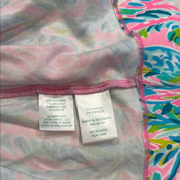 Lilly Pulitzer VGUC Sophie Dress in Unicorn of the Sea XXL - Picture 8 of 9